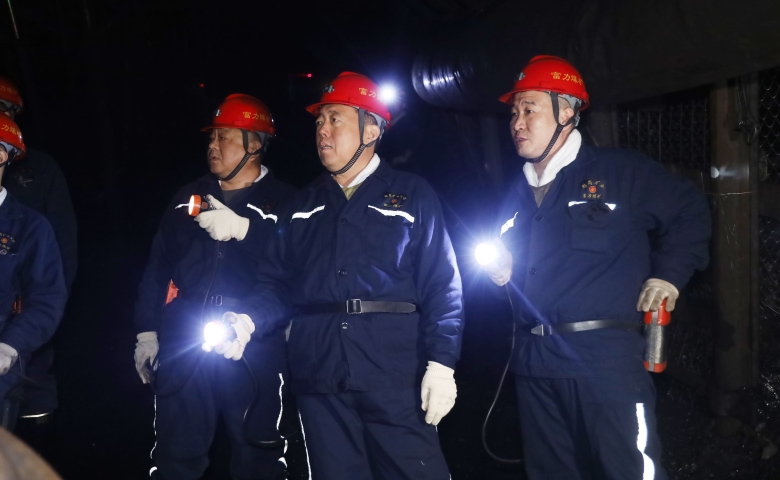 韩福生在富力矿调研检查时强调 提升安全生产把握程...